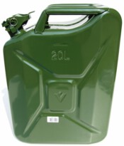 Jerrycan metaal 20 liter groen